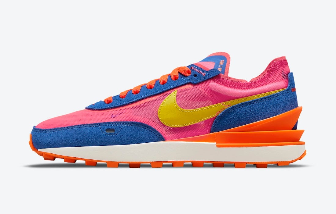 Nike Waffle One Pink Blue Yellow Orange DC2533-400