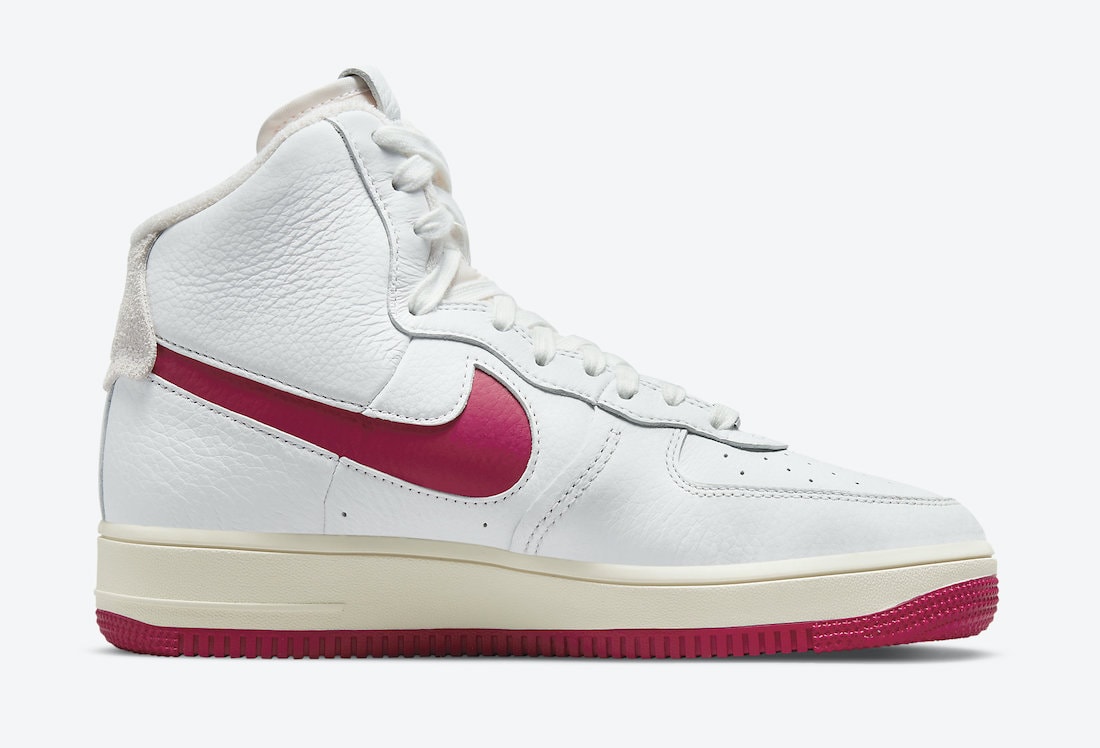 Nike Air Force 1 Strapless Summit White Gym Red DC3590-100