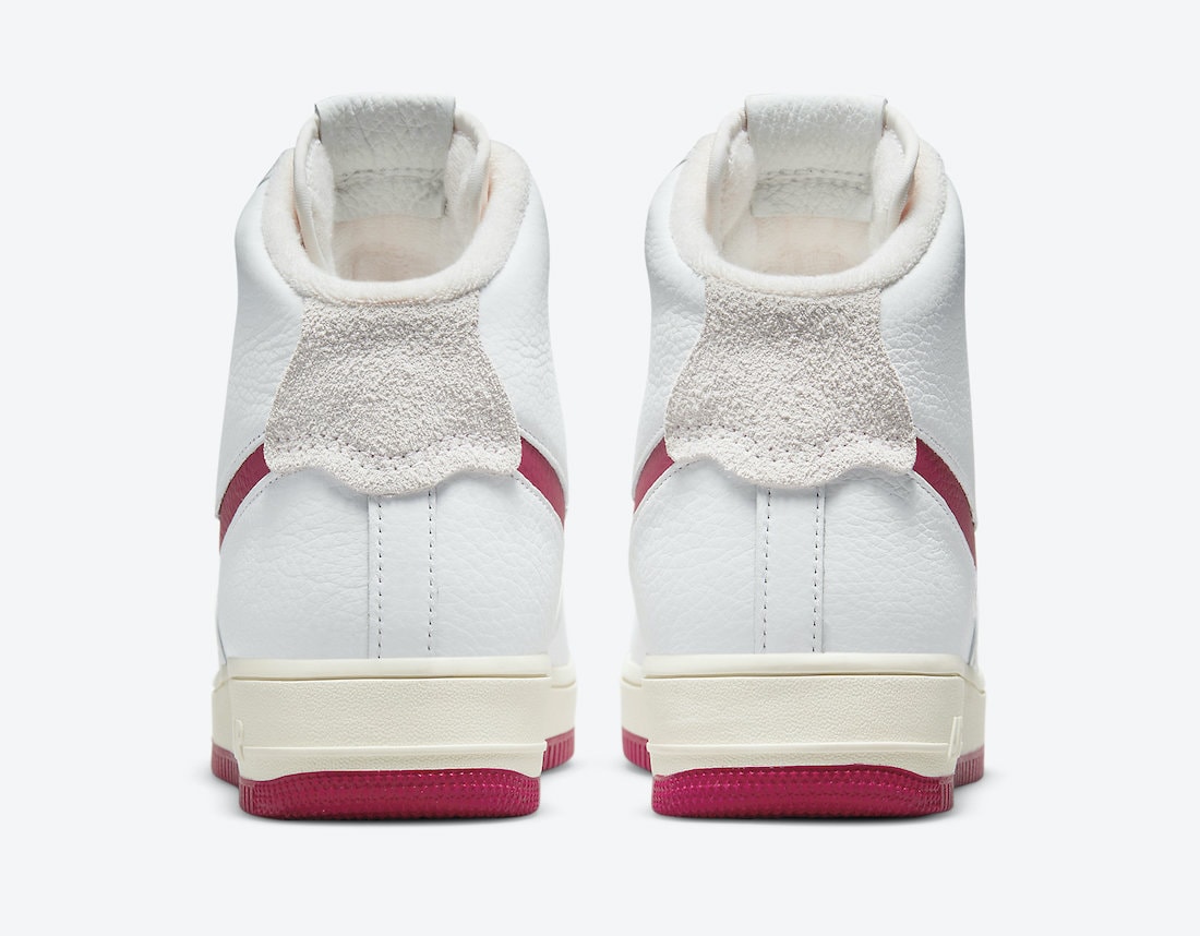 Nike Air Force 1 Strapless Summit White Gym Red DC3590-100
