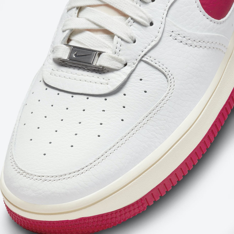 Nike Air Force 1 Strapless Summit White Gym Red DC3590-100