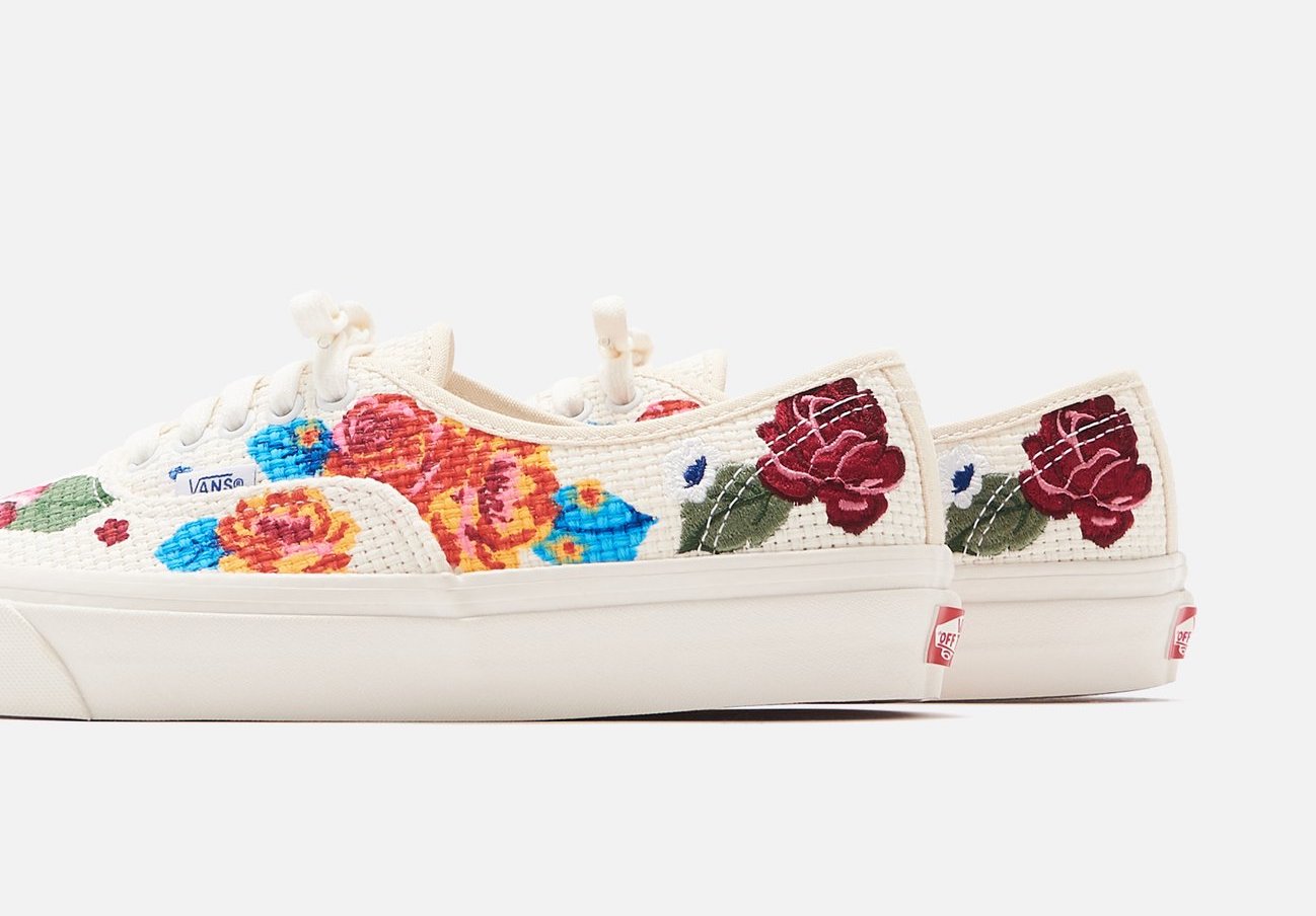 Vans Needlepoint Authentic 44 Dx Floral Vn0a54f29gm