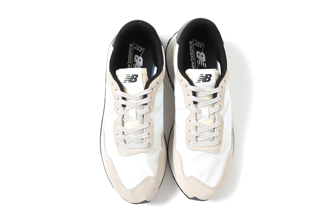 New Balance 237 White Beige Black