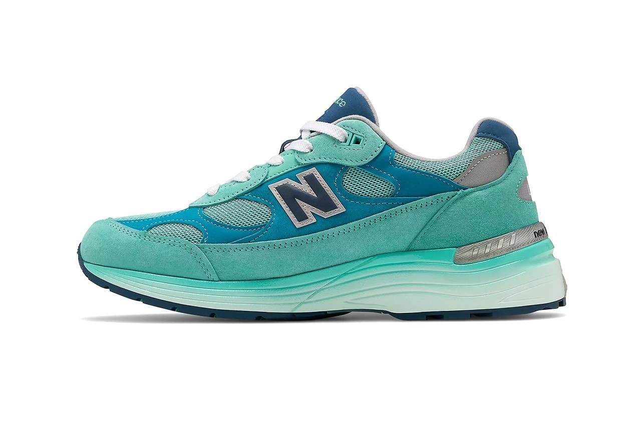 New Balance 992 Blue Metallic Silver M992tb