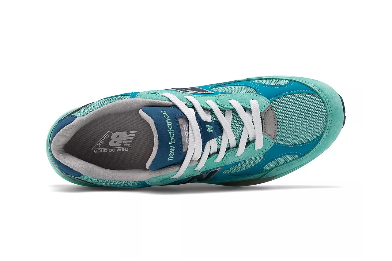 New Balance 992 Blue Metallic Silver M992tb