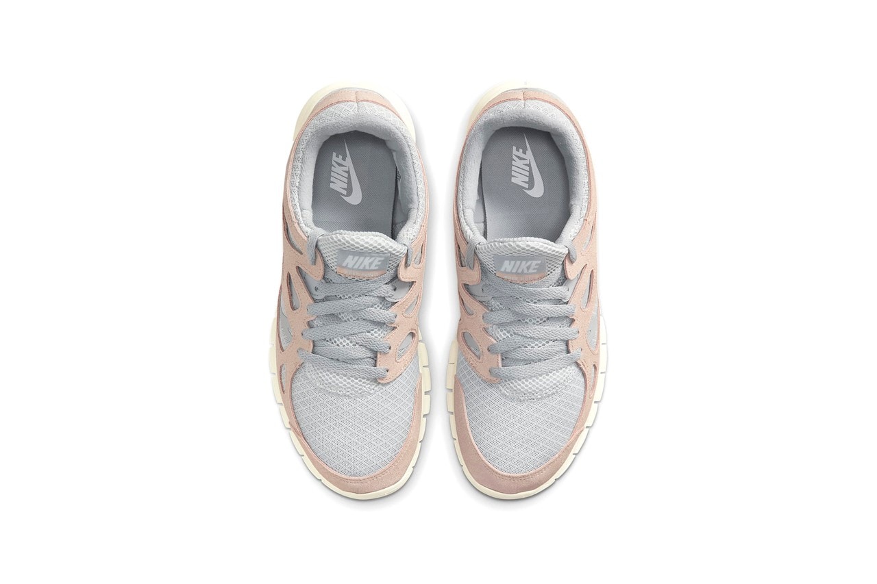Nike Free Run 2 Pure Platinum Wolf Grey Sail Fossil Stone 537732 013 Release Information