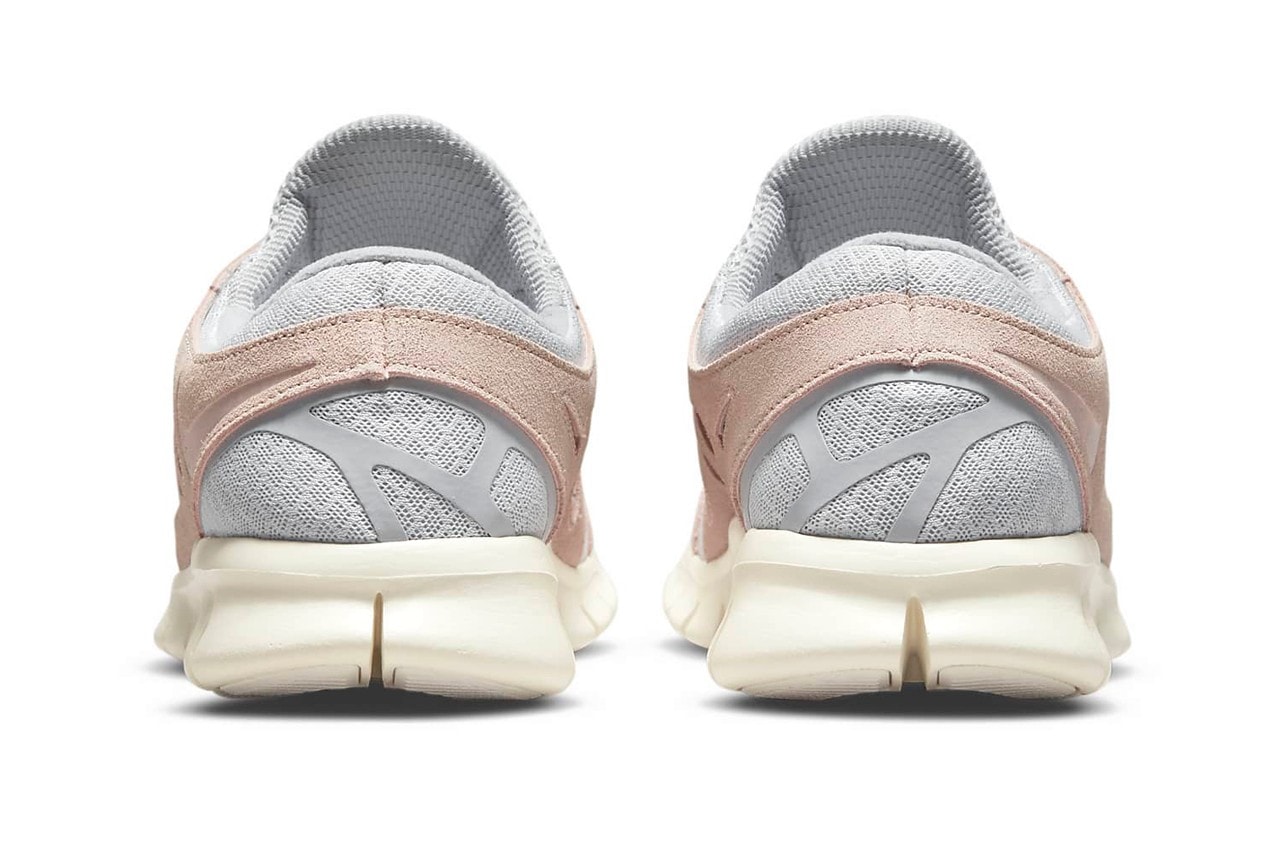 Nike Free Run 2 Pure Platinum Wolf Grey Sail Fossil Stone 537732 013 Release Information
