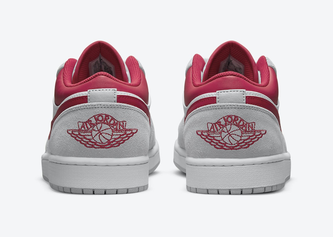 Air Jordan 1 Low Releasing in White, Grey, and Red