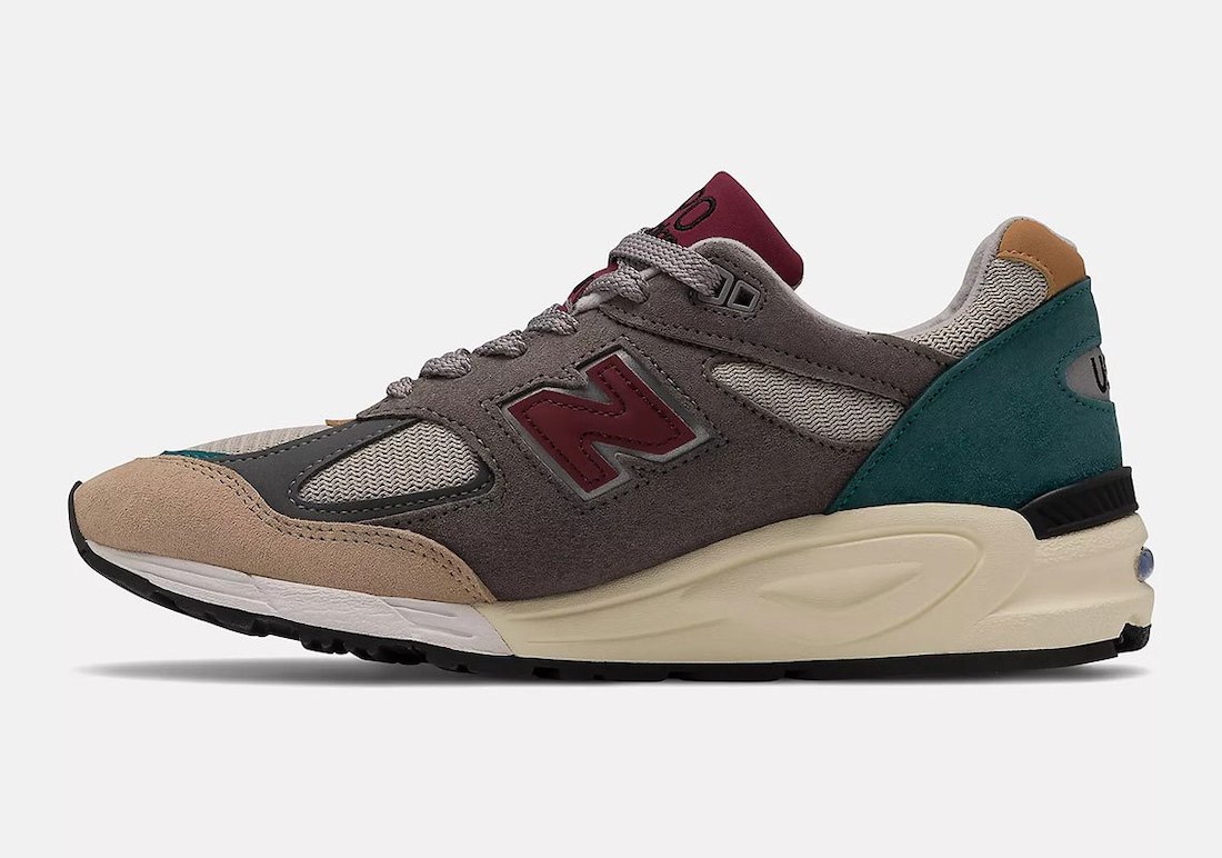 New Balance 990v2 Made Us Grey Tan M990cp2