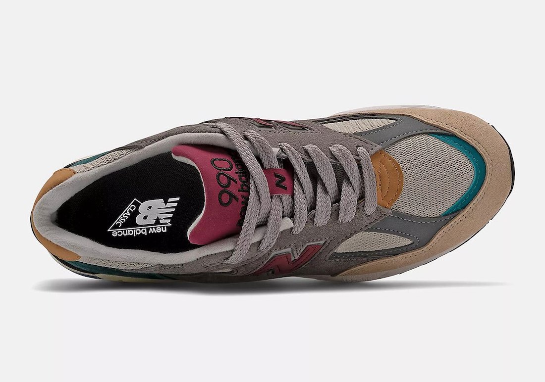 New Balance 990v2 Made Us Grey Tan M990cp2