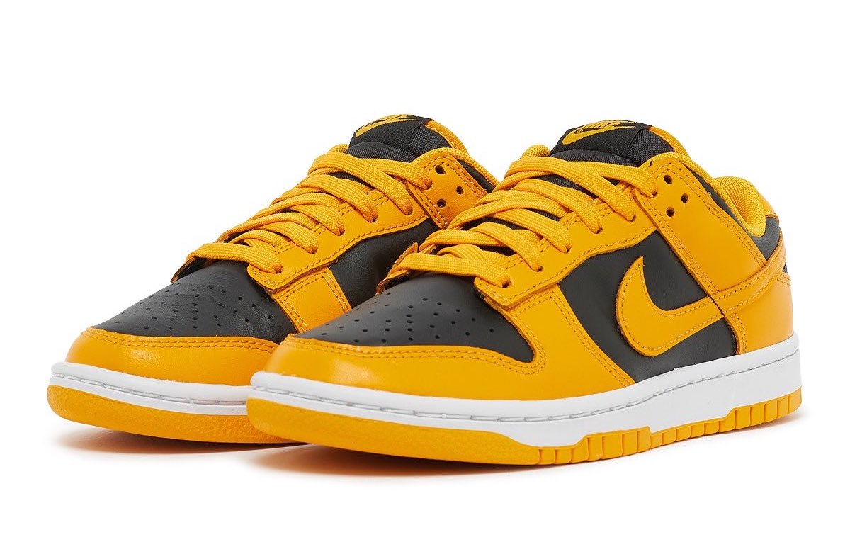 nike black and yellow dunks