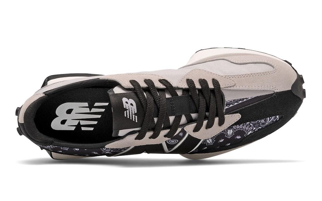 New Balance 327 Black Paisley Ms327deu