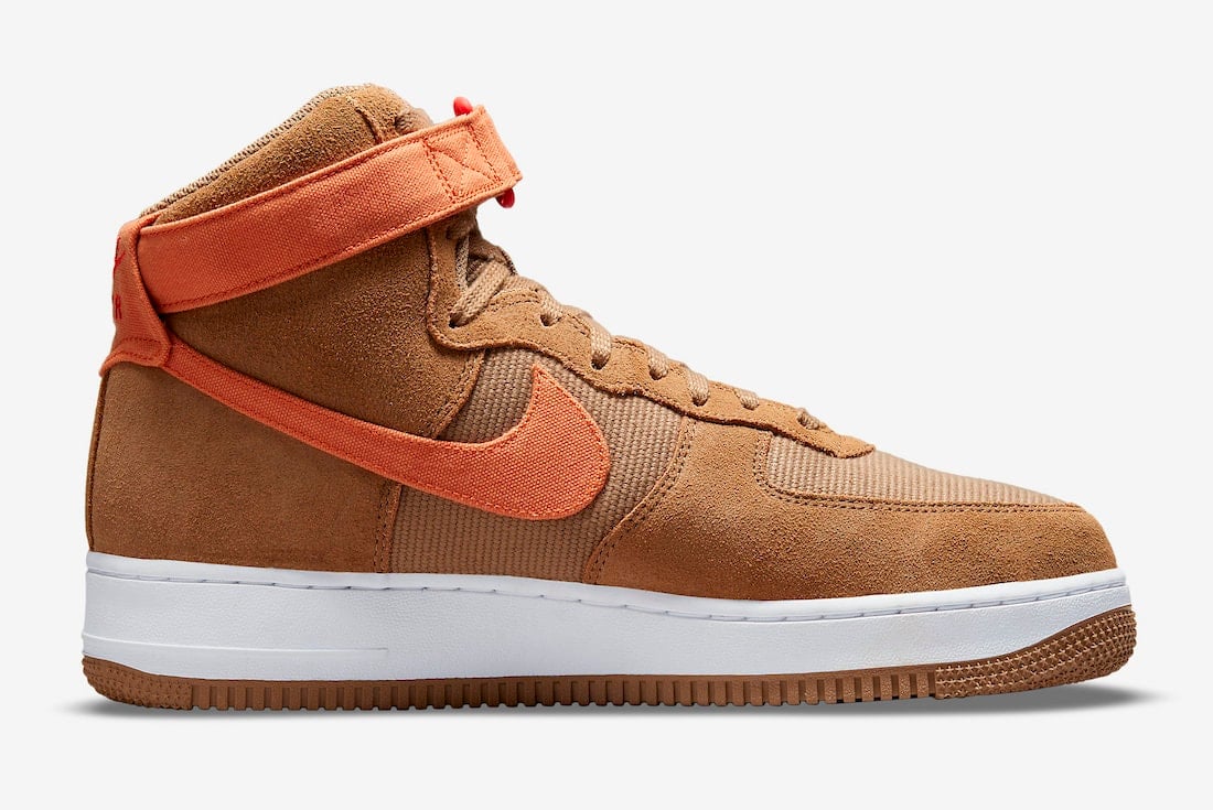 Nike Air Force 1 High Brown Orange DH7566-200