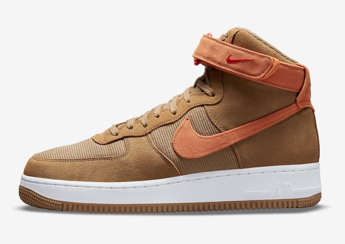 Nike Air Force 1 High Brown Orange DH7566-200