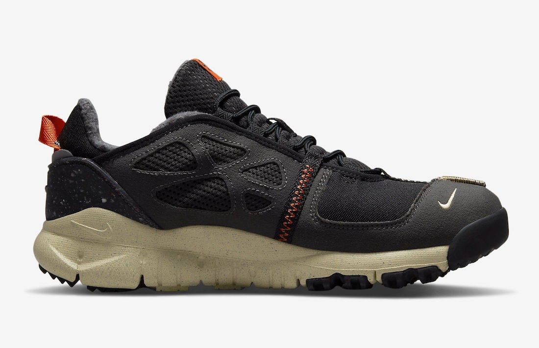 Nike Nsw Free Remastered Black Canvas Anthracite Orange CZ1757-001