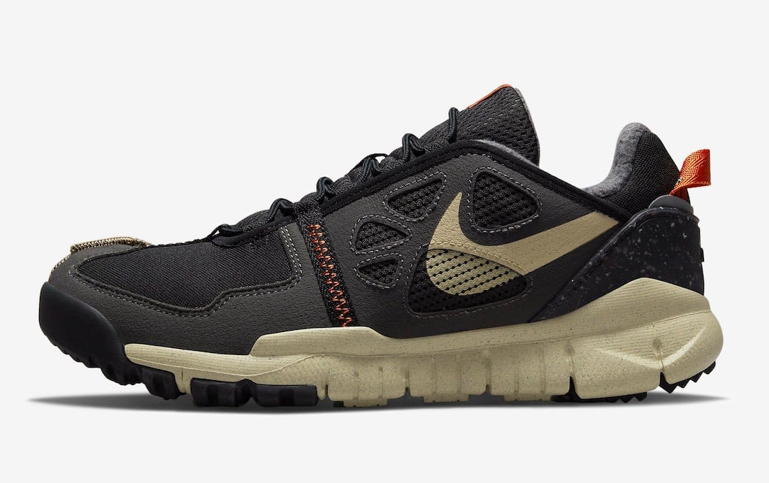 Nike Nsw Free Remastered Black Canvas Anthracite Orange CZ1757-001