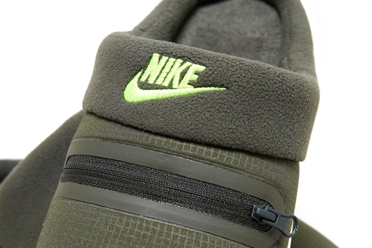 Nike Burrow Khaki Green Outdoor Slipper Fleece Ripstop Release Information Fw21