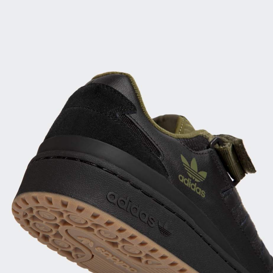 adidas Forum Low Black Olive Gum H01928