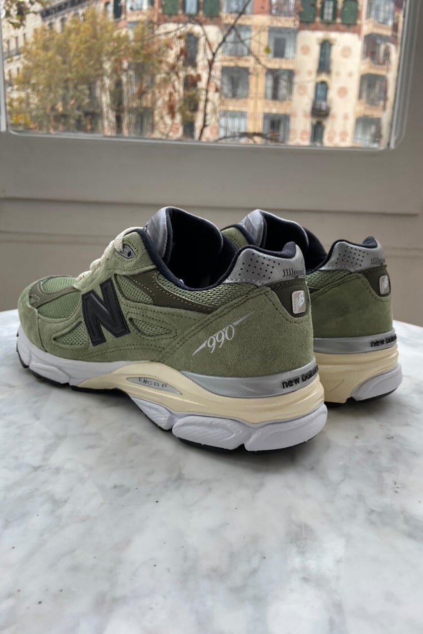 Jjjjound New Balance 990v3 Green
