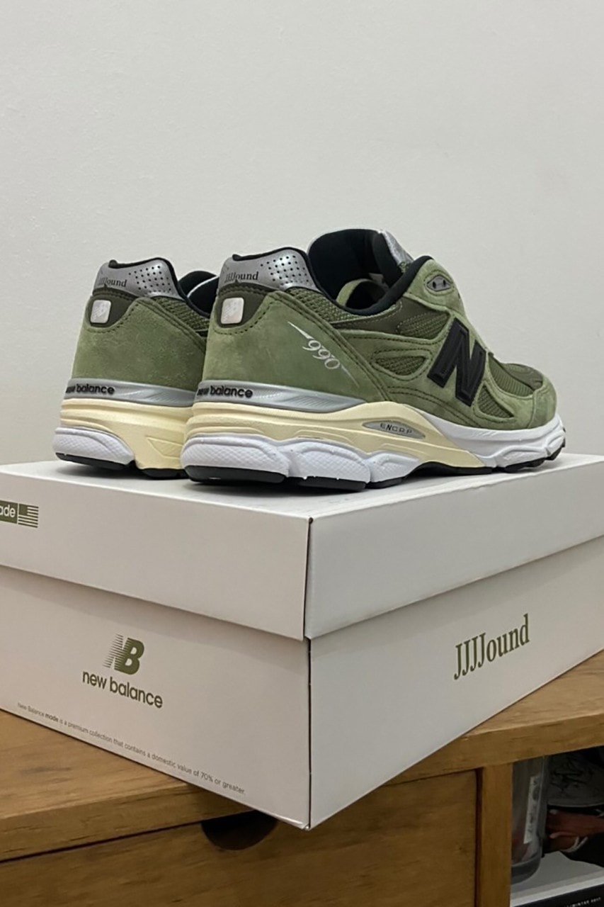 Jjjjound New Balance 990v3 Green