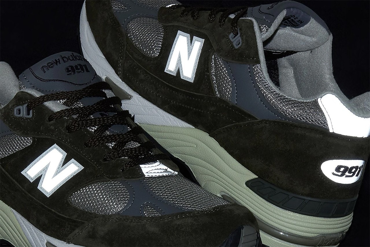 New Balance 991 Olive Gray M991olg