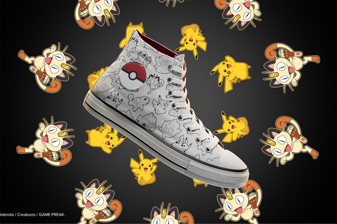 Pokemon Converse Chuck Taylor All Star Pikachu