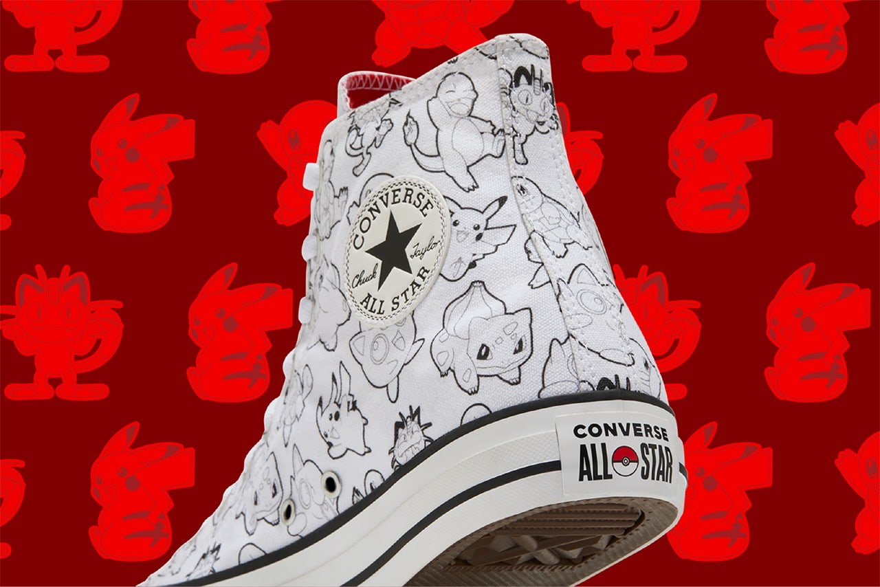 Pokemon Converse Chuck Taylor All Star Pikachu
