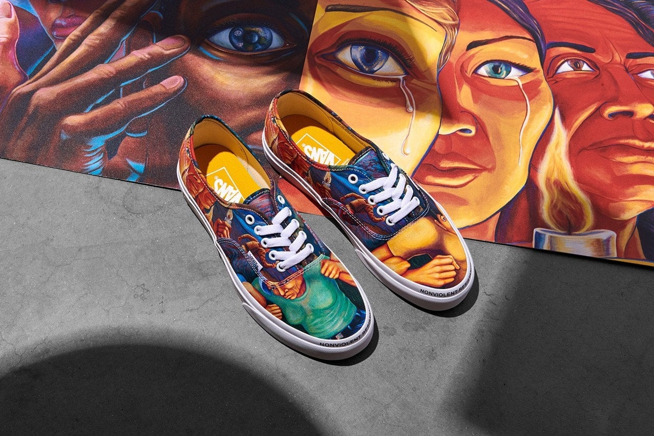 Vans Moca Californian Artists Old Skool Authentic Judy Baca Brenna Youngblood Frances Stark