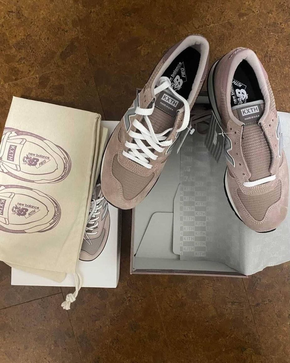 Kith New Balance 990v1 Dusty Rose M990kt1
