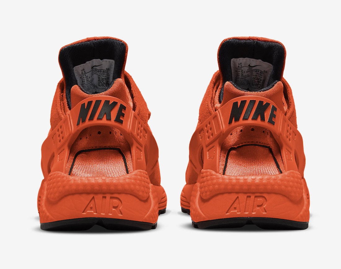Nike Air Huarache Orange Black DQ8589-800