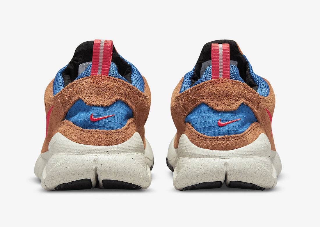Nike Free Run Trail Dark Russet Habanero Red Blue Nebula CW5814-201