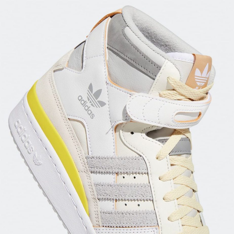 adidas Forum Hi 84 GY5727 White Grey Yellow