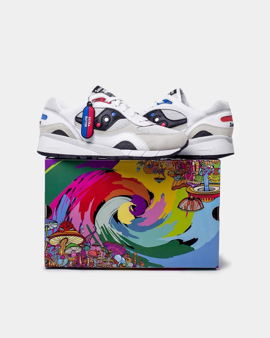 Extra Butter Saucony Shadow 6000 White Rabbit