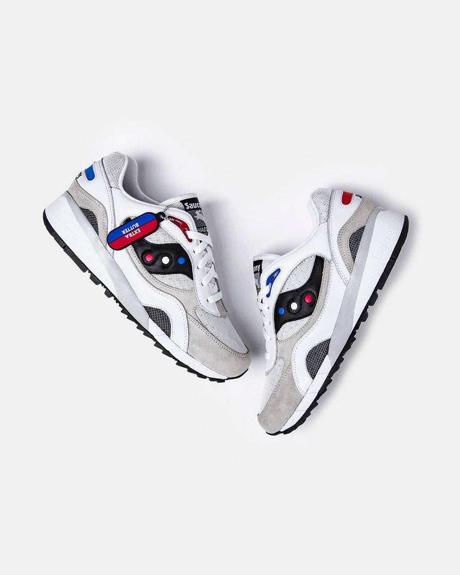 Extra Butter Saucony Shadow 6000 White Rabbit