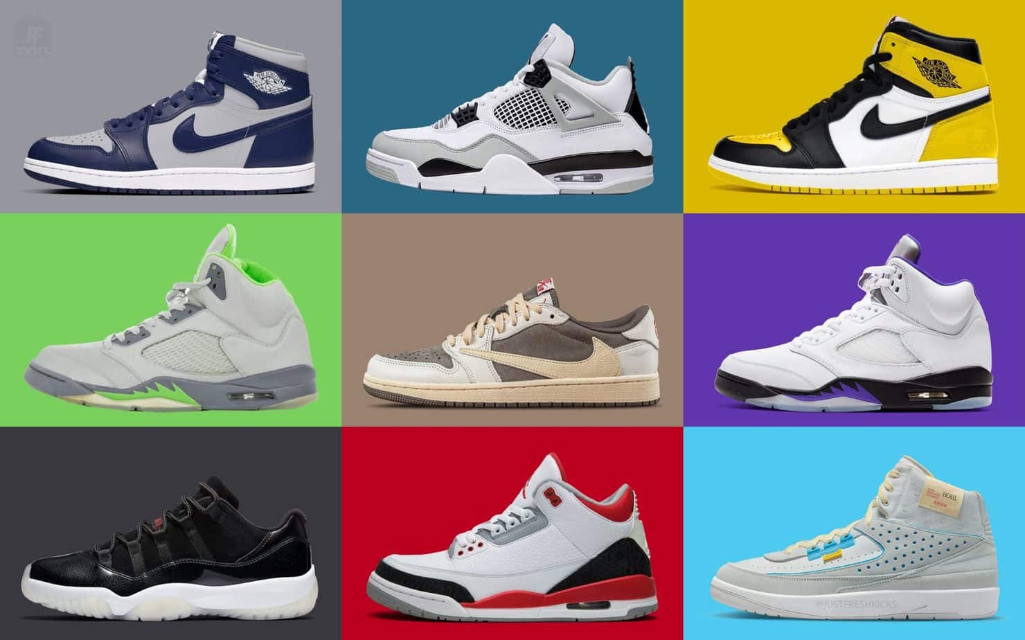 Creed Anbefalede cylinder Top Air Jordan Sneaker Releases for 2022 - JustFreshKicks