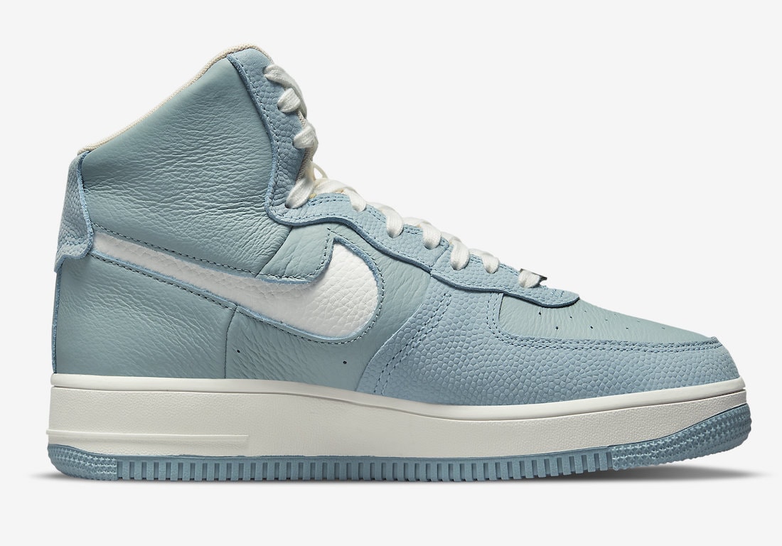 Nike Air Force 1 High Sculpt Ocean Cube White Worn Blue DQ9325-300