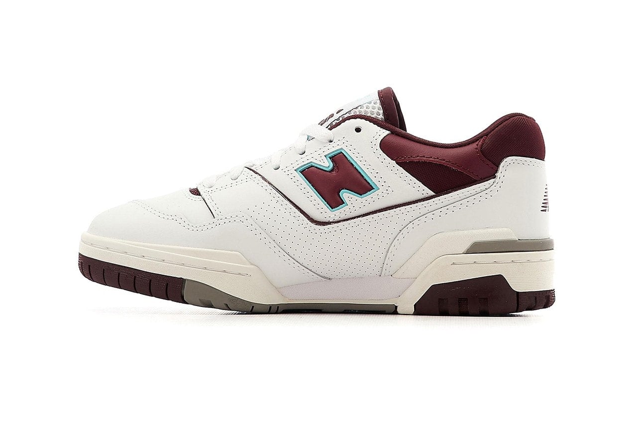 New Balance 550 Burgundy Blue Bb550wbg