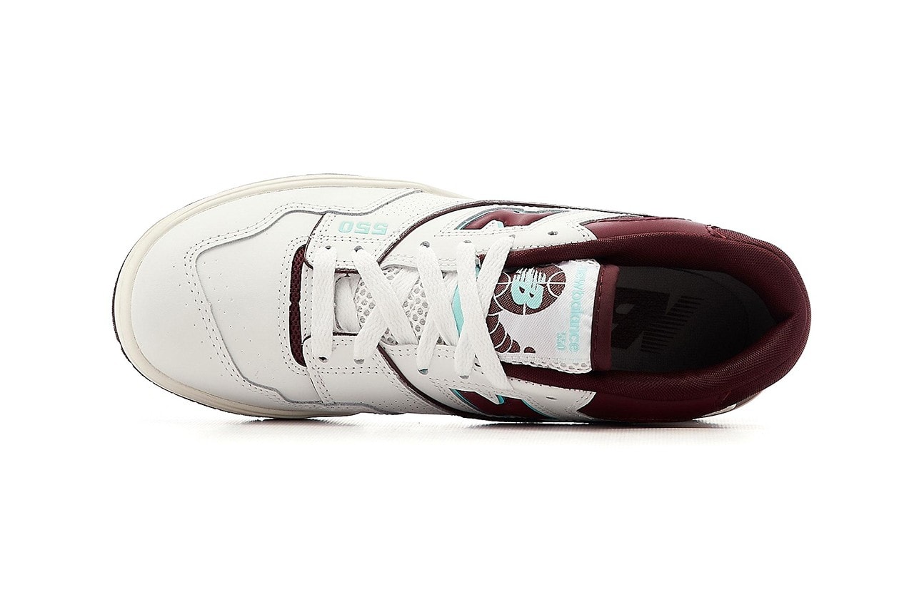 New Balance 550 Burgundy Blue Bb550wbg