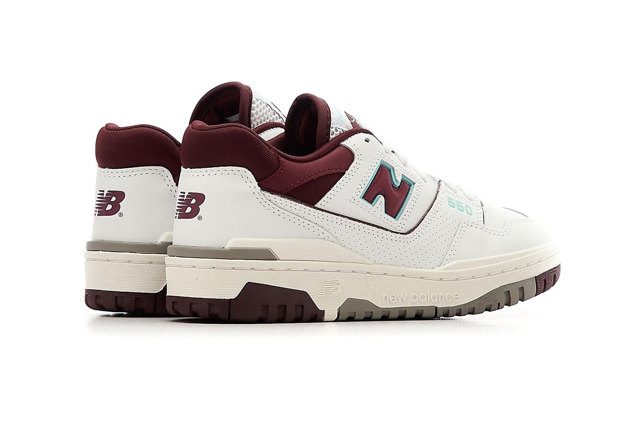 New Balance 550 Burgundy Blue Bb550wbg