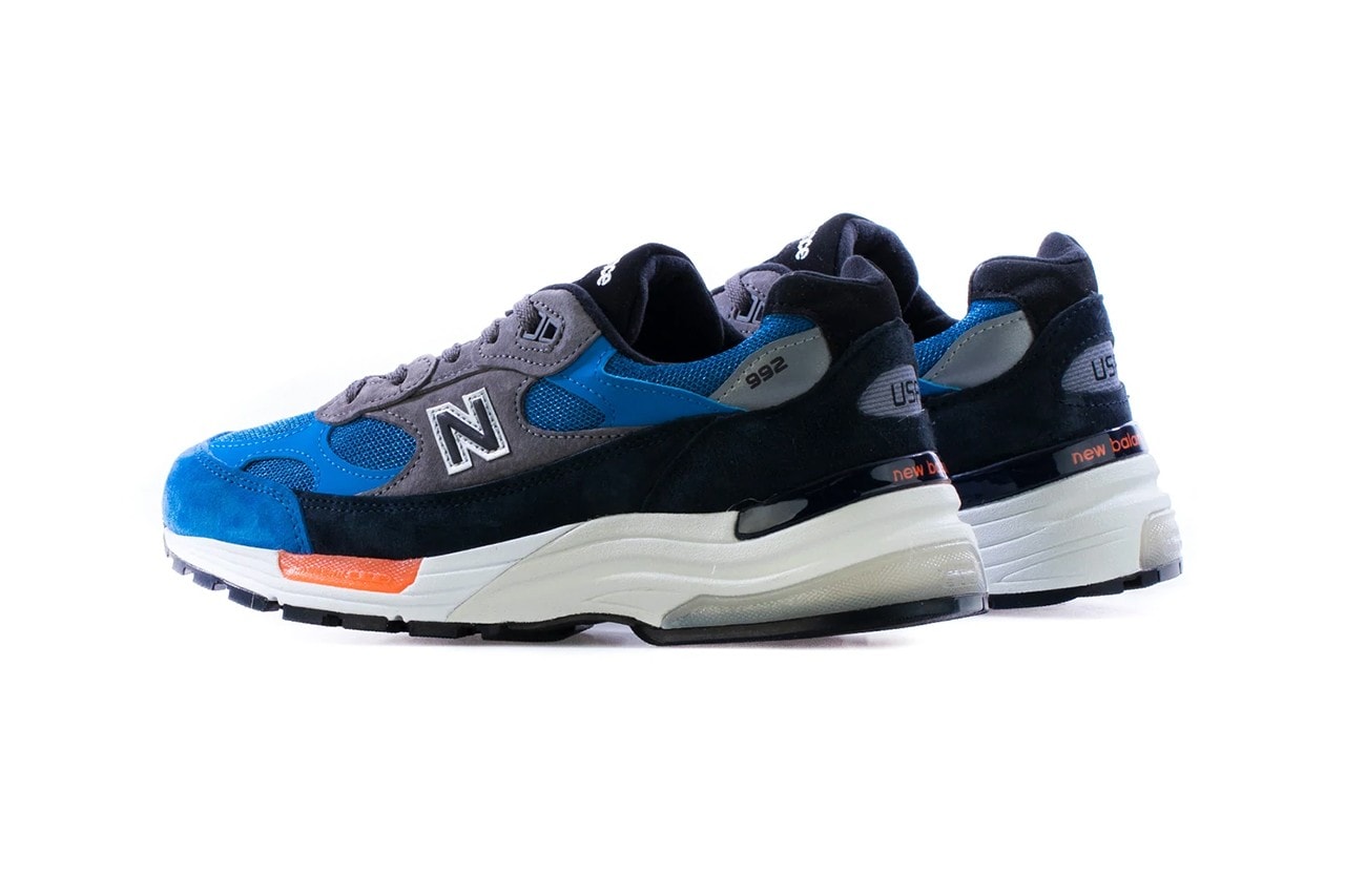 New Balance 992 Blue Gray Orange M992cp