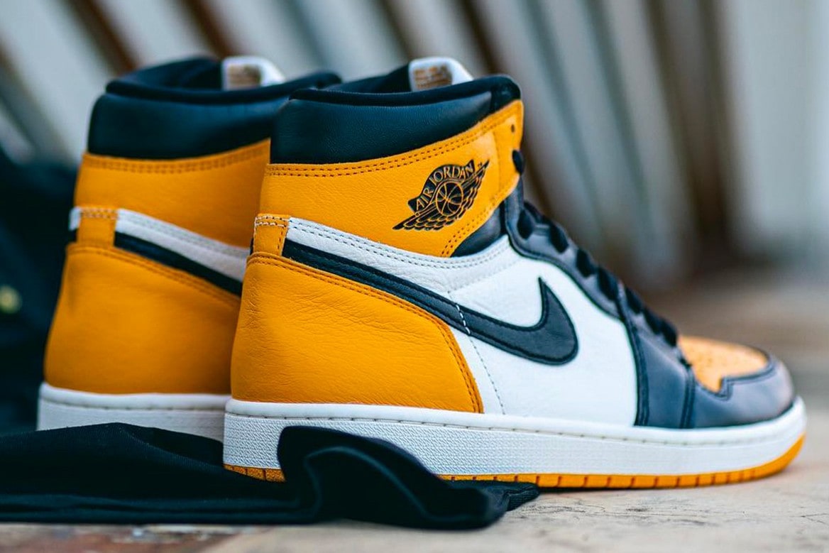 Air Jordan 1 Retro High Og Yellow Toe Closer Look Release Info 555088 711 005