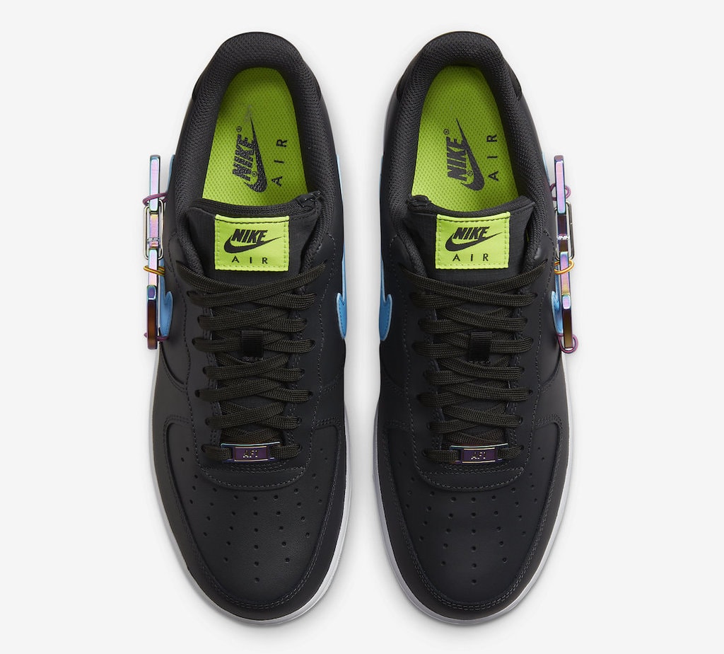Nike Air Force 1 Low Black Carabiner Swoosh DH7579-001
