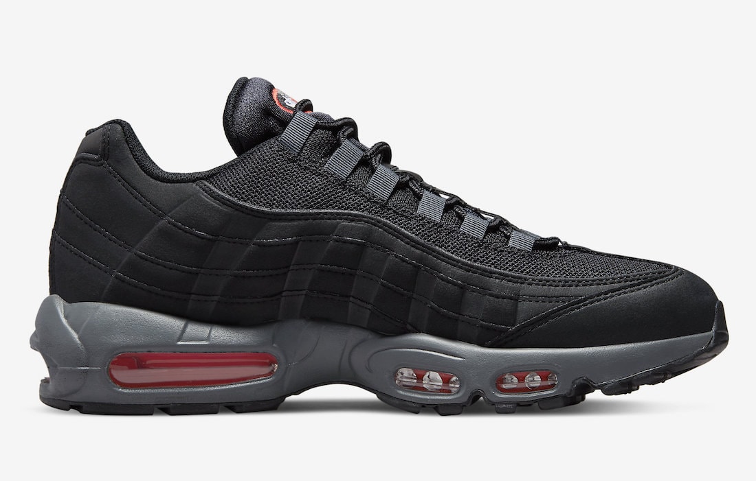 Nike Air Max 95 Black Grey Red DV5672-001