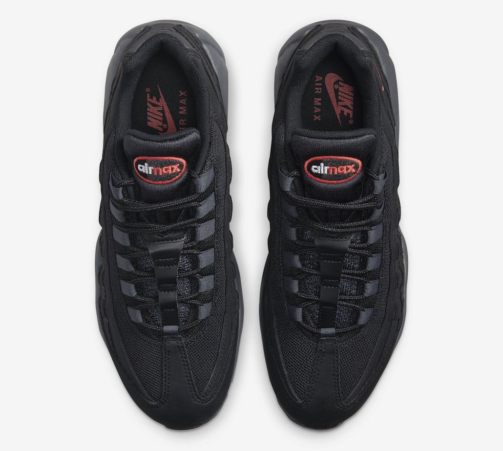 Nike Air Max 95 Black Grey Red DV5672-001