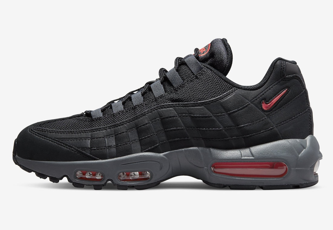 Nike Air Max 95 Black Grey Red DV5672-001