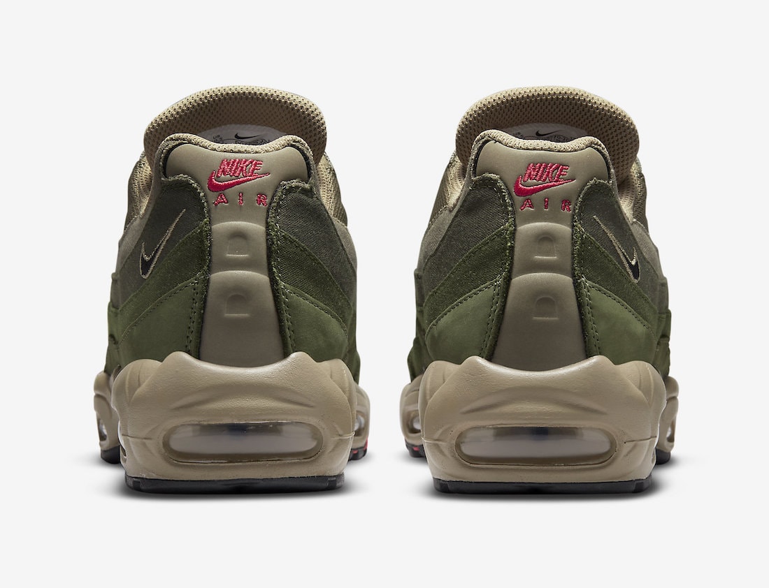 Nike Air Max 95 Medium Olive Black Rough Green DQ8570-200