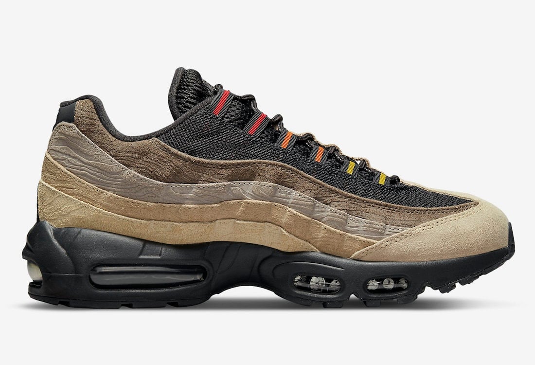 Nike Air Max 95 Off Noir University Red Rattan Limestone DV3197-001