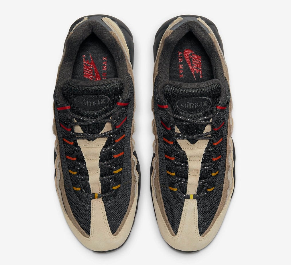 Nike Air Max 95 Off Noir University Red Rattan Limestone DV3197-001