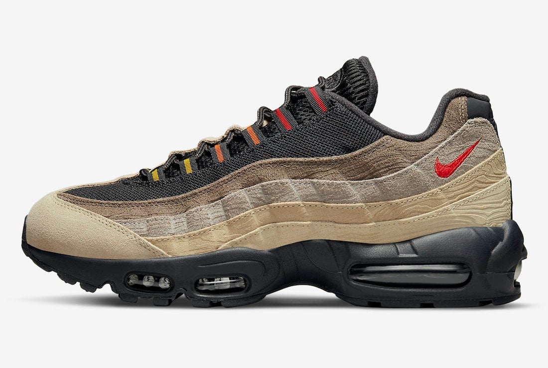 Nike Air Max 95 Off Noir University Red Rattan Limestone DV3197-001