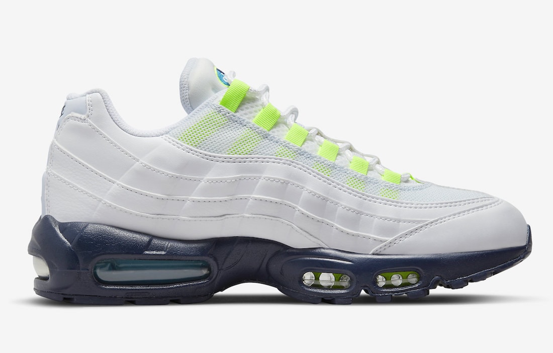 Nike Air Max 95 White Multi Swoosh DX1819-100
