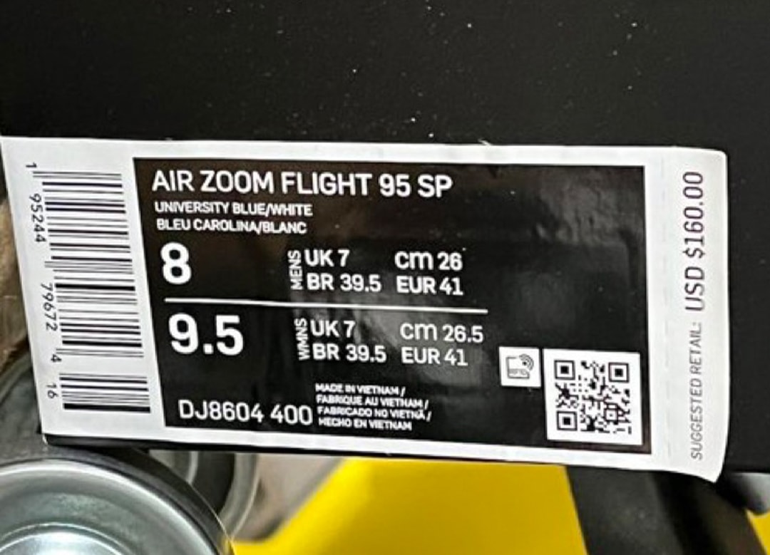 Supreme Nike Air Zoom Flight 95